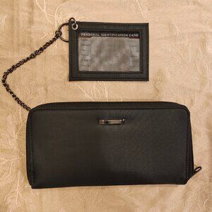 Mundi Zip Around Wallet with Chained ID Holder, New With Tags!